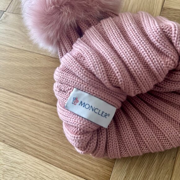 Moncler Knitted Pom Beanie - Picture 4 of 4